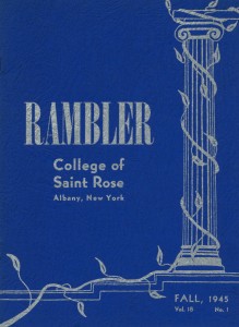From the Saint Rose Archives student publication collection