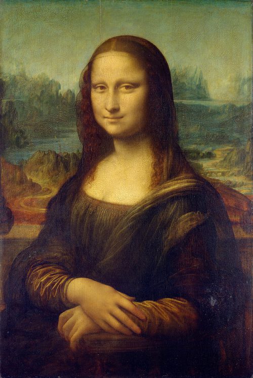Mona Lisa, the famous Renaissance painting 